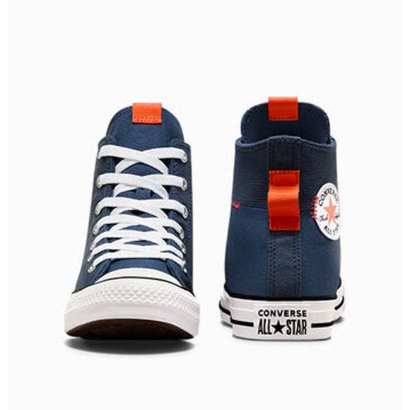 Converse  CTAS Utility Hi Tops Women's Size 7 Navy/Orange  A07340F NWT - Picture 6 of 8